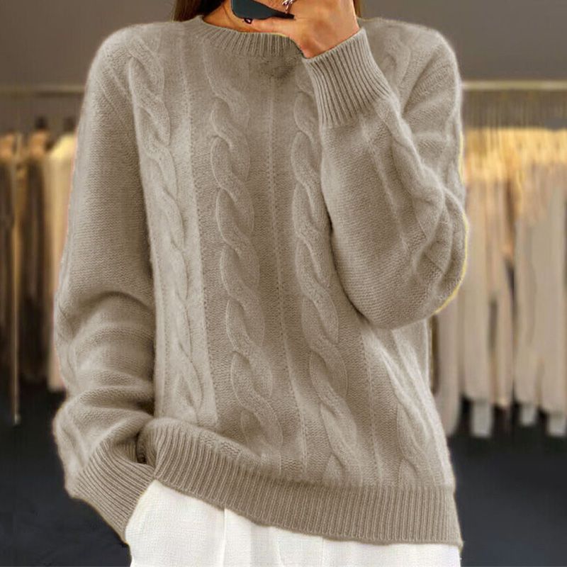 NATHALIE - Comfortable Knitted Sweater
