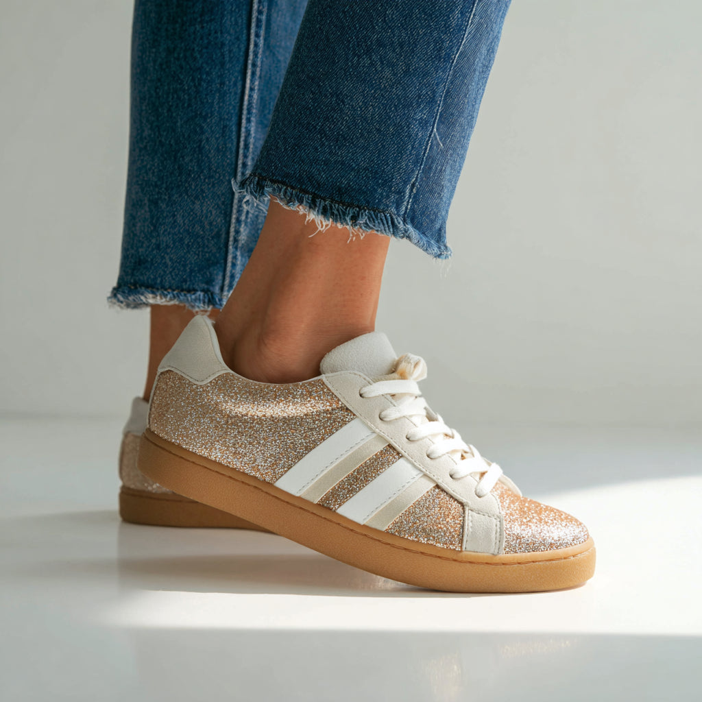 Lucas | Goldene Sneaker
