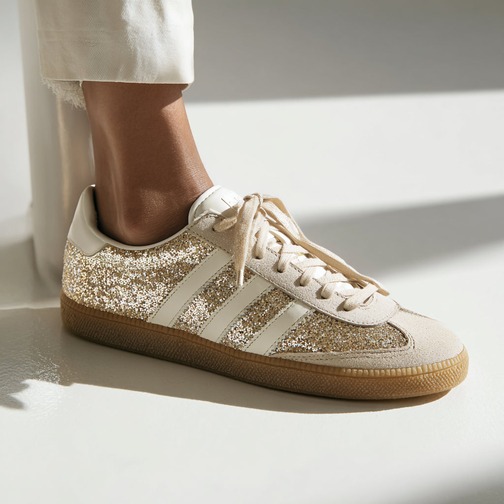 Lucas | Goldene Sneaker