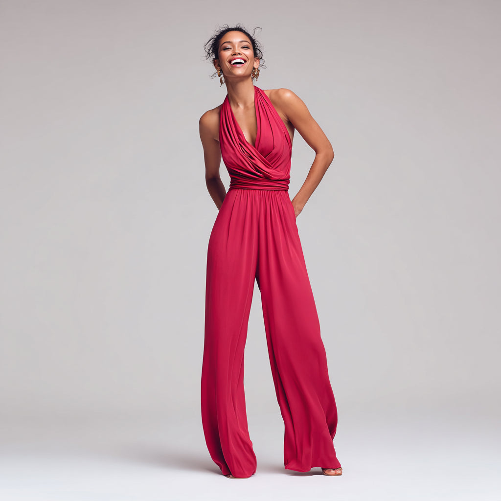 CHARITY – Chic & Weitbeiniger Jumpsuit für Damen