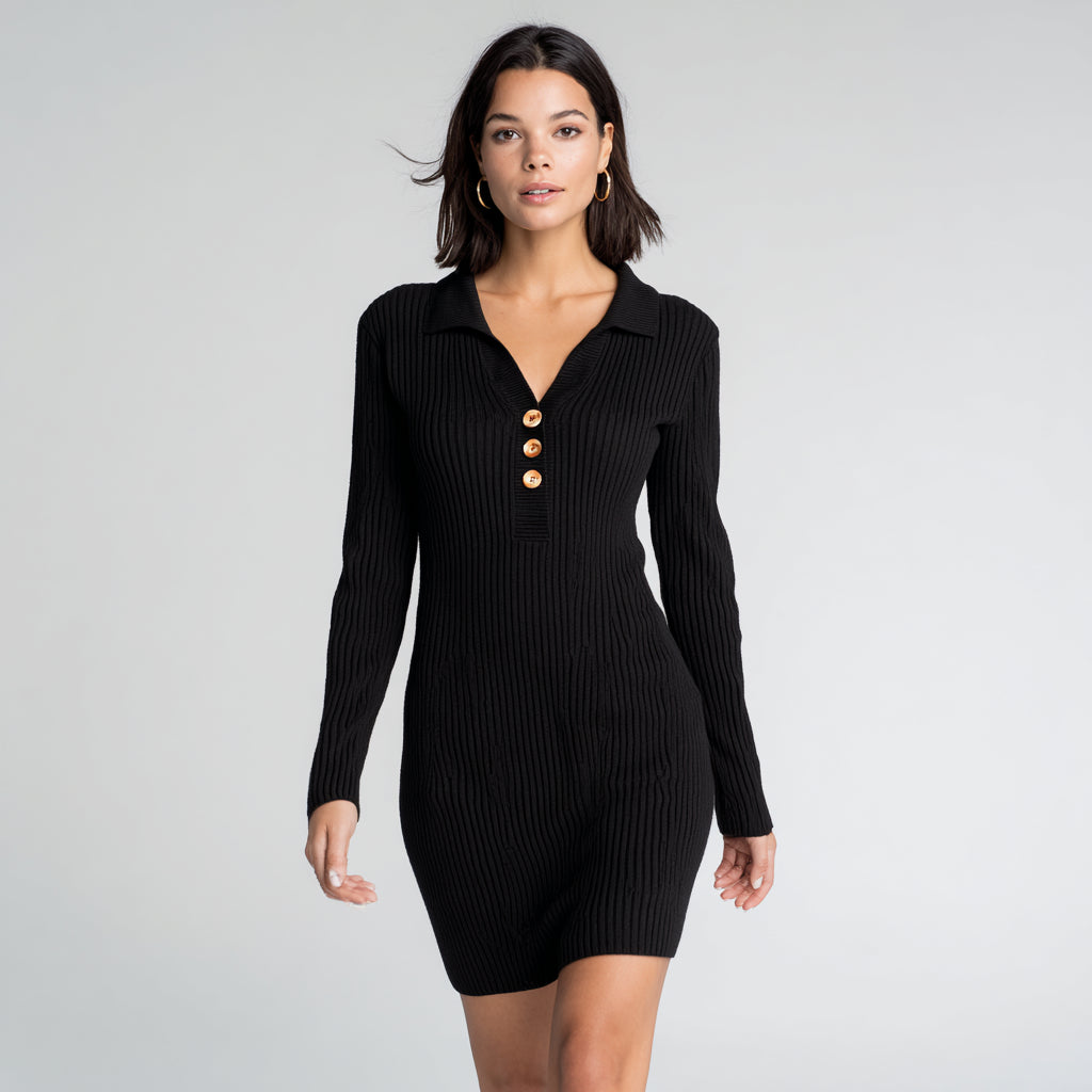 Damaris Winter-Strickkleid