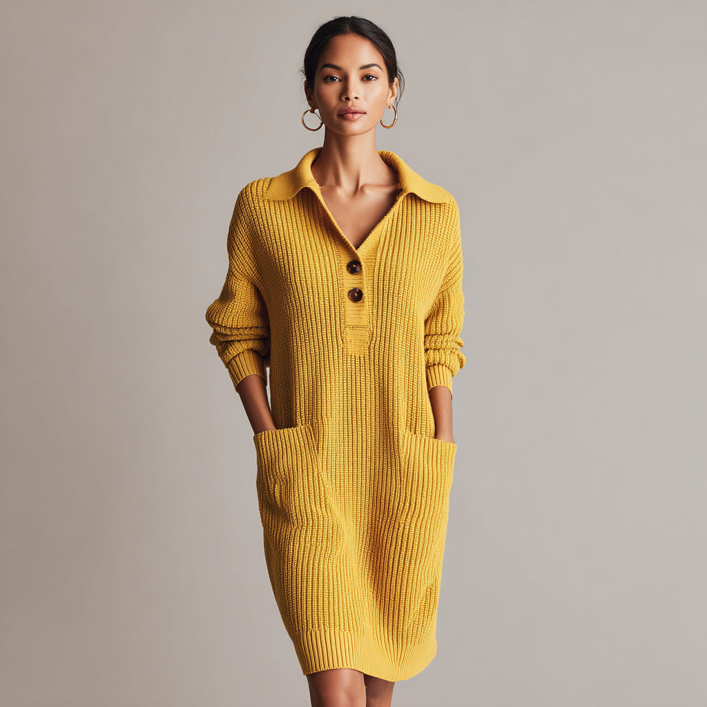 Damaris Winter-Strickkleid