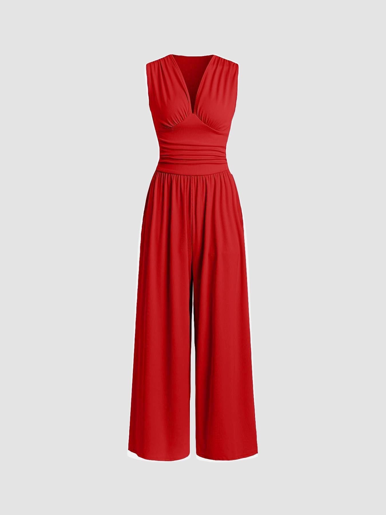 CHARITY – Chic & Weitbeiniger Jumpsuit für Damen