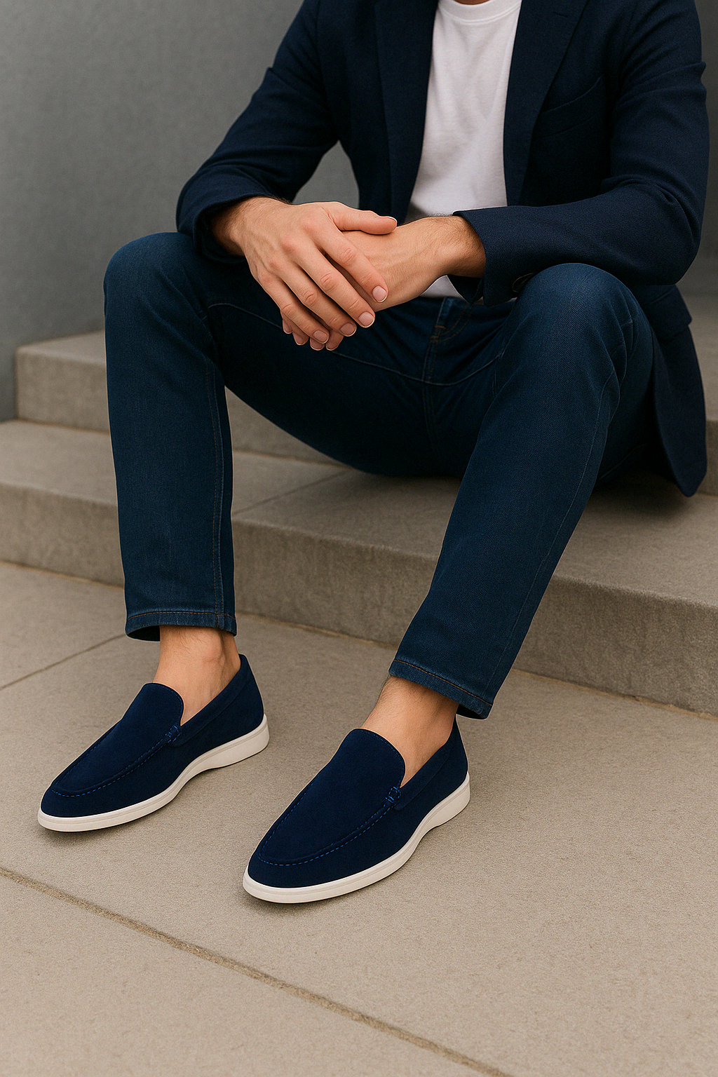 Elegante Wildleder-Loafer