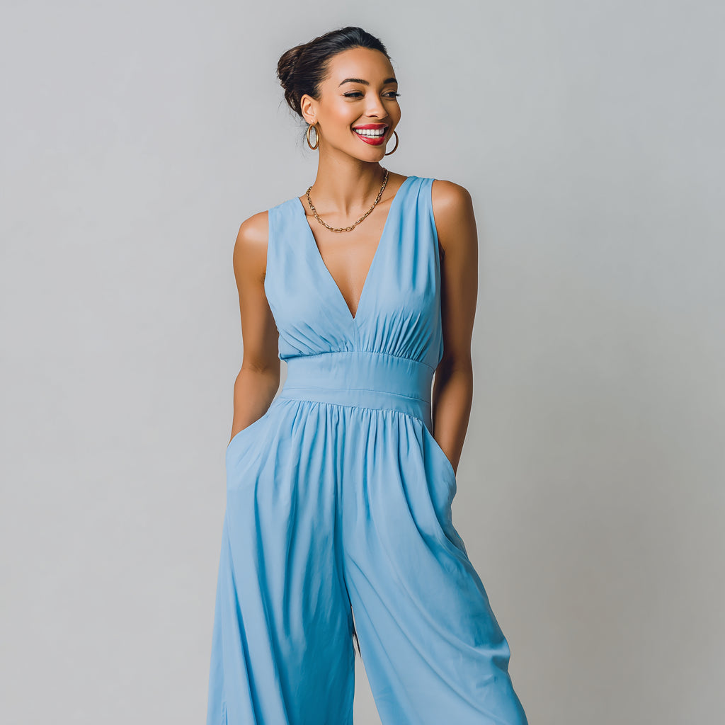 CHARITY – Chic & Weitbeiniger Jumpsuit für Damen
