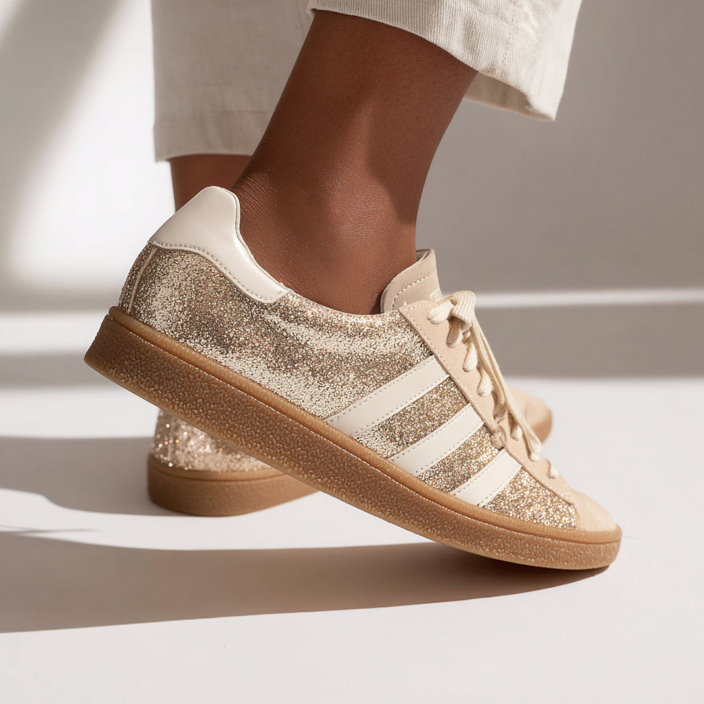 Lucas | Goldene Sneaker