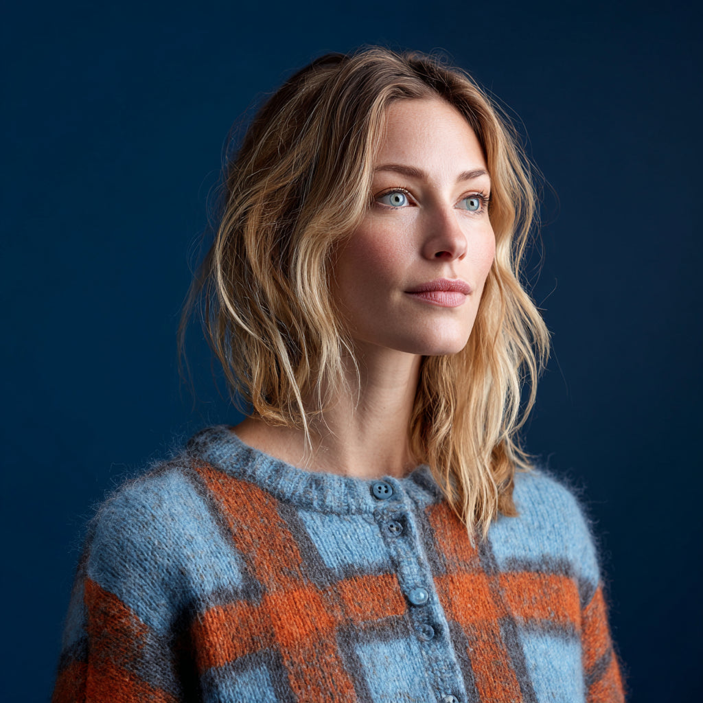 Mira – Gestrickte Karobluse