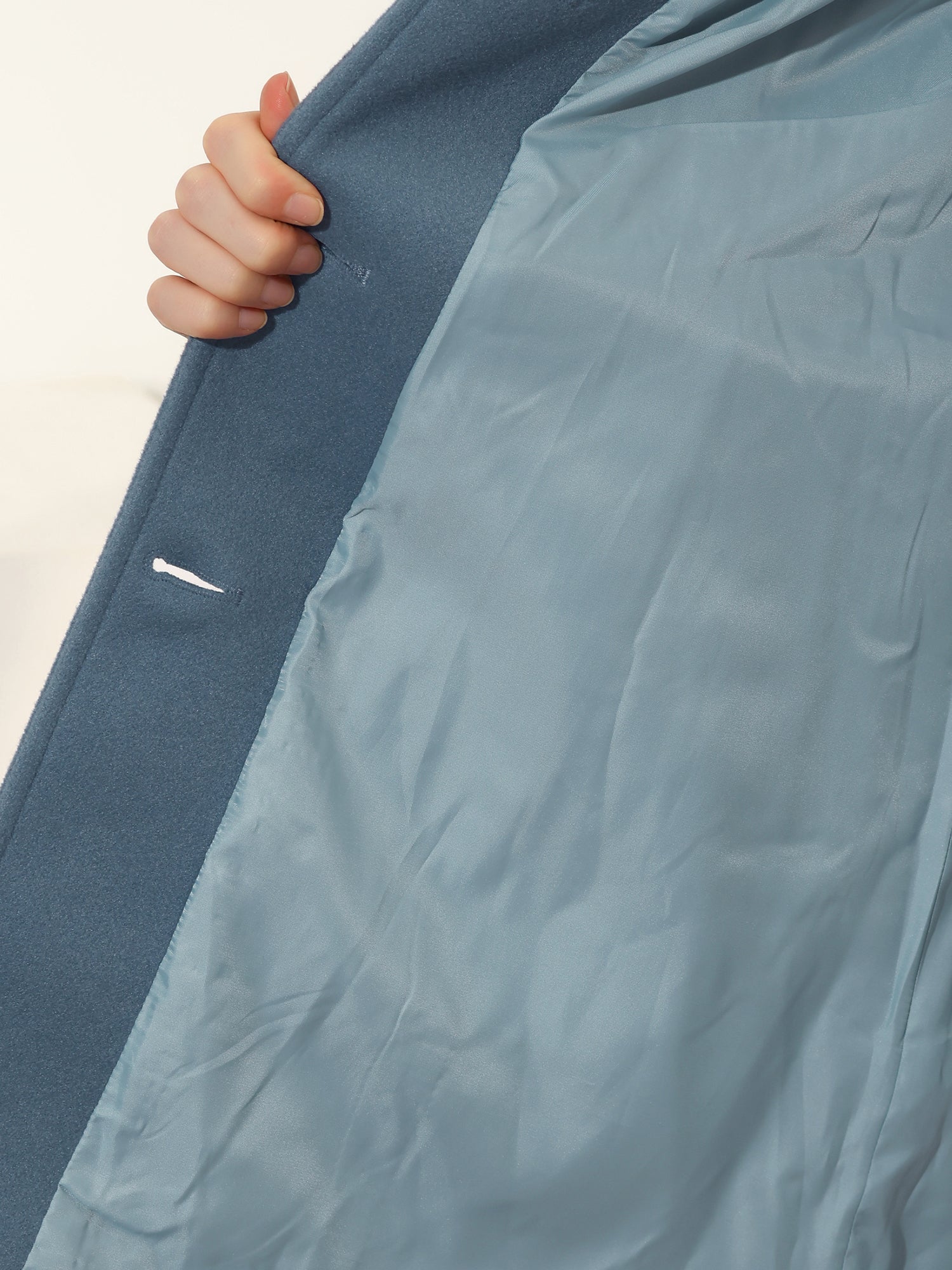 JOSEPHINE – Einreihiger Winter-Trenchcoat